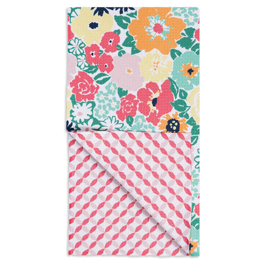 MU KITCHEN VIBE TEA TOWEL-CLUBHOUSE FLORAL