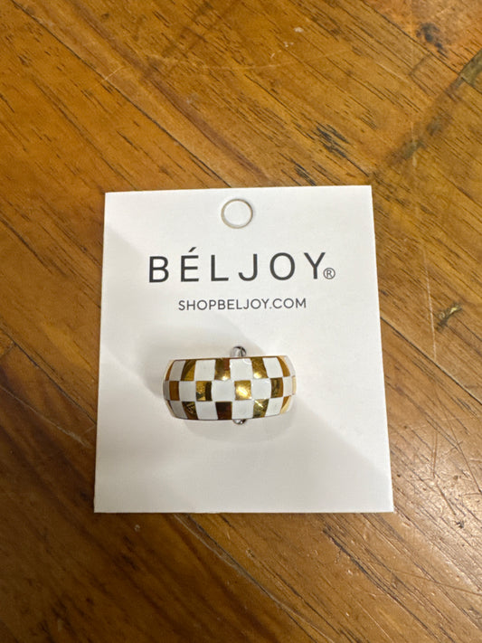 BELJOY- RONNIE CHECKER GOLD RING