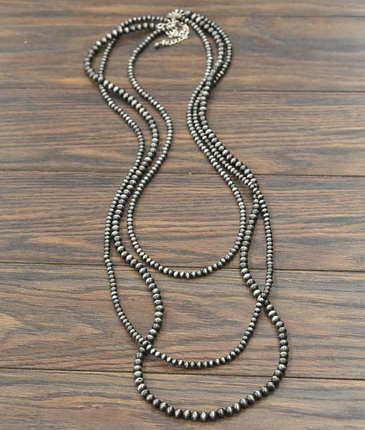 ISAC 50" LONG NAVAJO PEARL NECKLACE