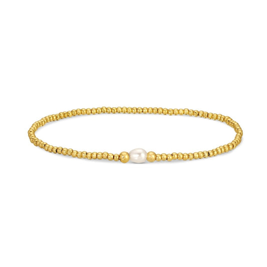 SPLENDID IRIS-2MM W/DELICATE PEARL BRACELET