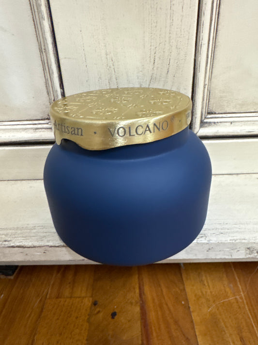 CAPRI BLUE-TERREZZA-VOLCANO CANDLE-19 OZ