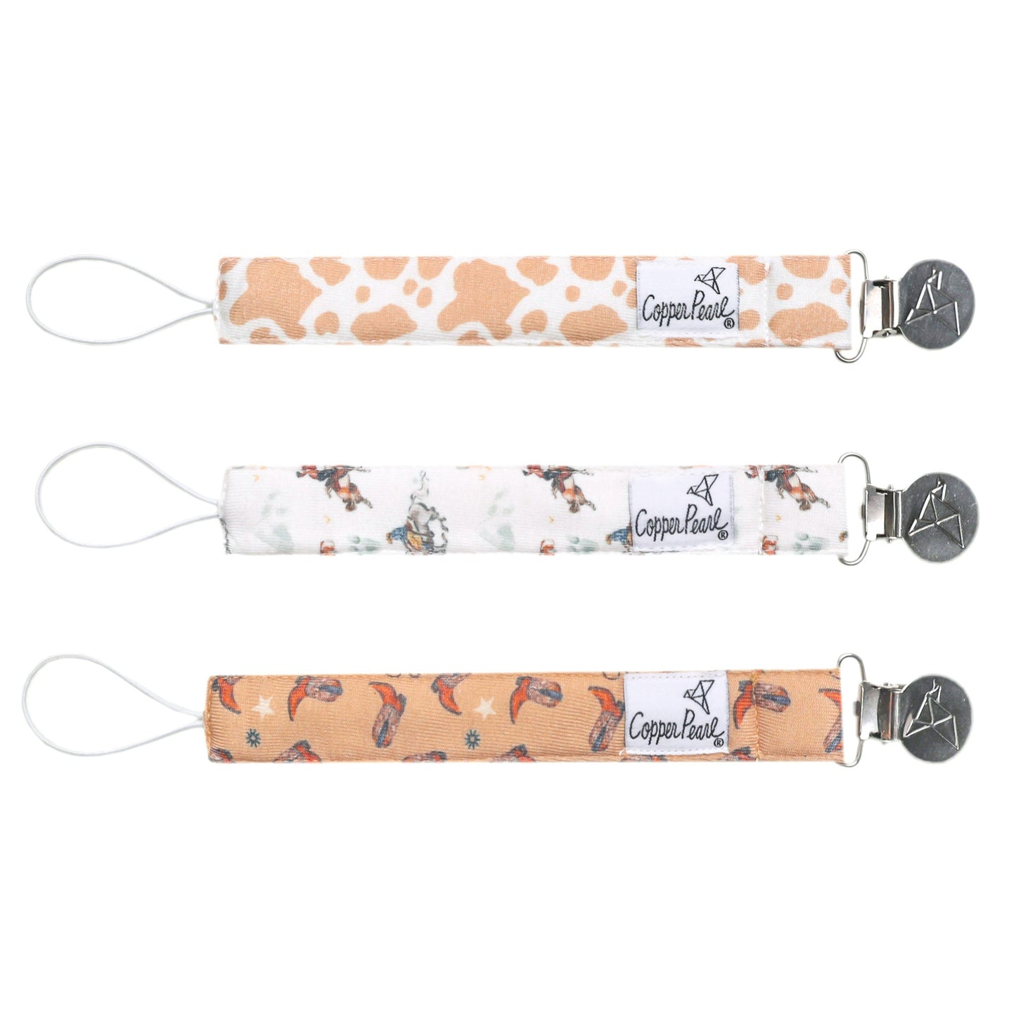 COPPER PEARL BINKY CLIP SET-BOONE