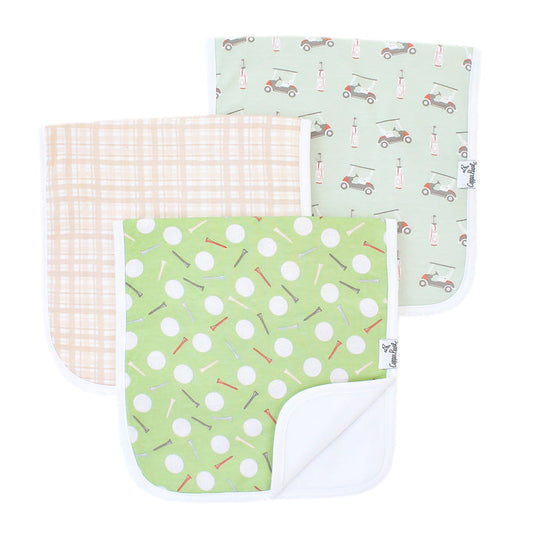 COPPER PEARL BURP CLOTHS-BOGEY