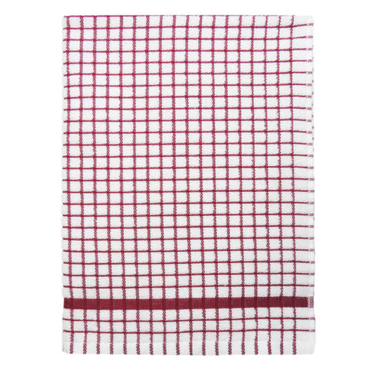 POLI DRI TEA TOWEL-BURGUNDY