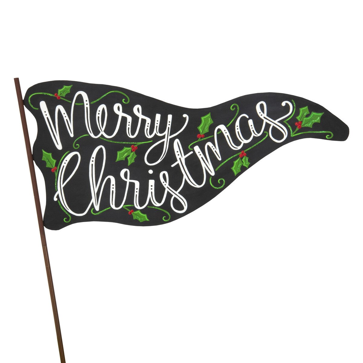 MERRY CHRISTMAS PENDANT FLAG