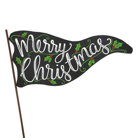 MERRY CHRISTMAS PENDANT FLAG