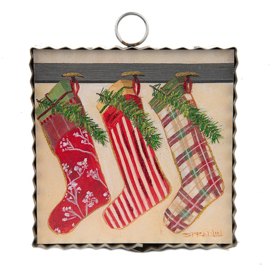ROUND TOP MINI GALLERY-VINTAGE STOCKINGS