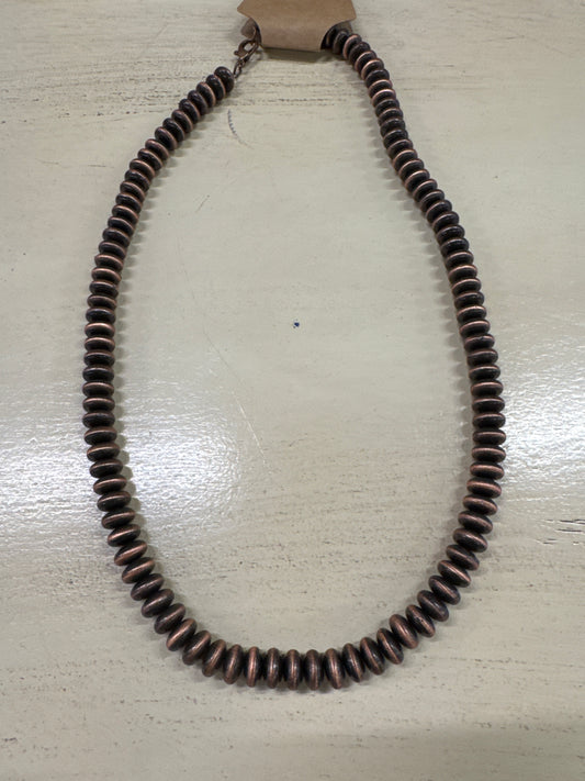 10" BRONZE NAVAJO NECKLACE