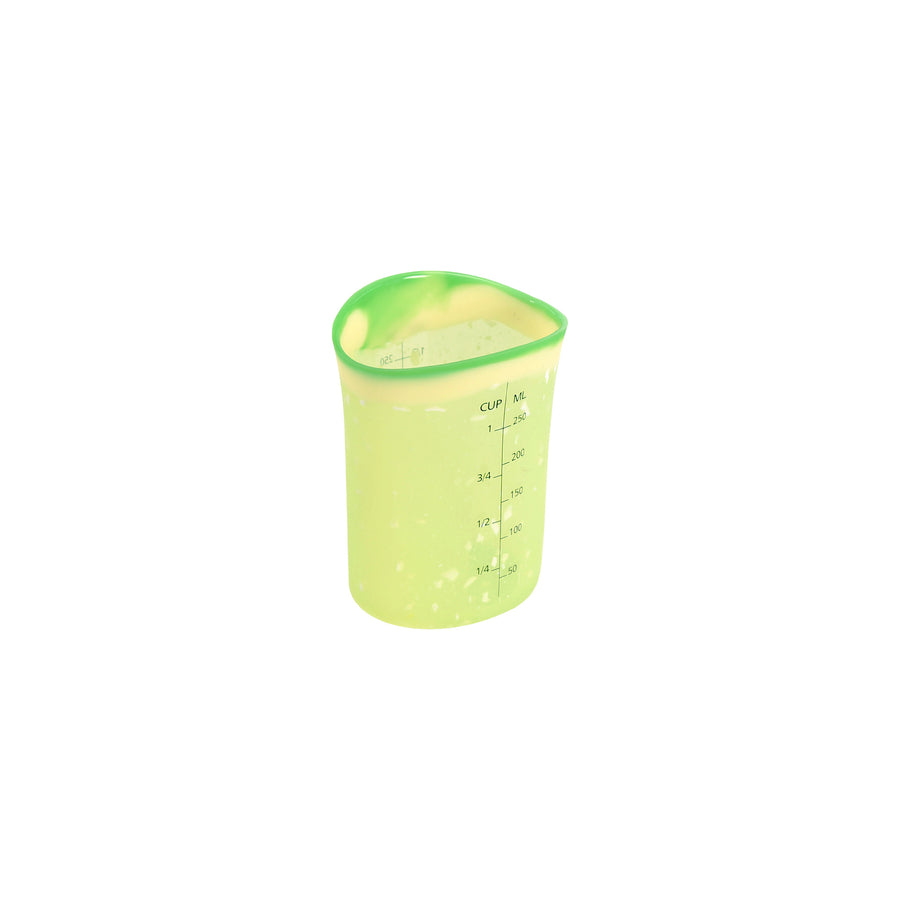 SILICONE MEASURING CUP SMALL/LIME