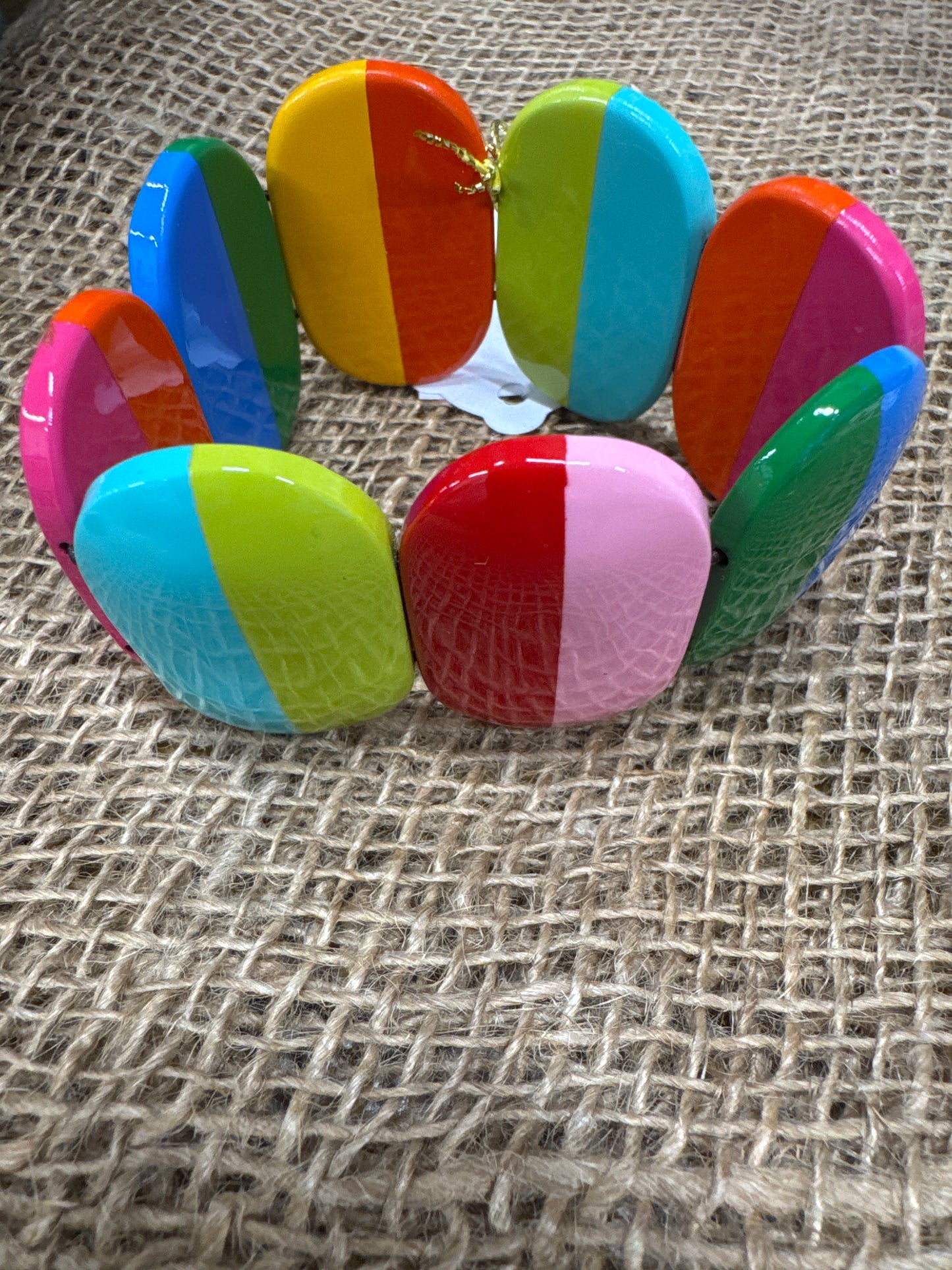 ACCESSORY JANE- STRETCH STATEMENT BRACELET-BRIGHTS