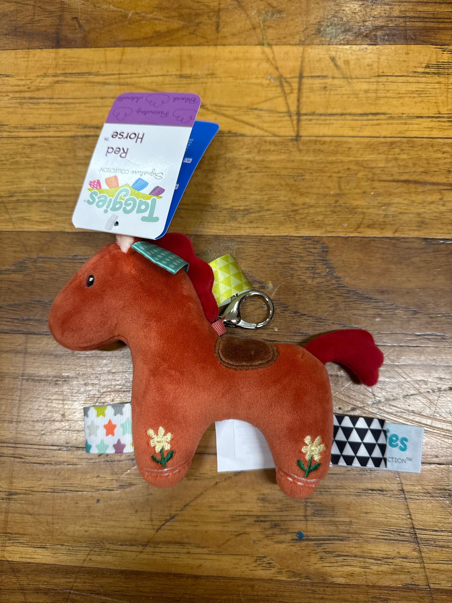TAGGIES RED HORSE CHARM