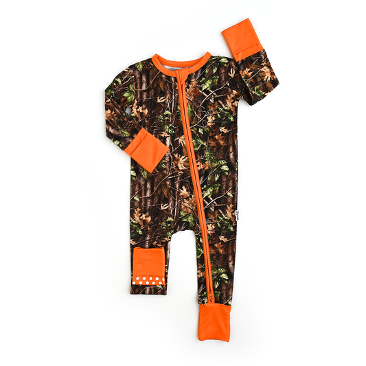 GIGI & MAX FOOTIE- HUNTER CAMO