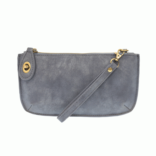 JOY CROSSBODY LUX WRISTLET-DUSTY BLUE