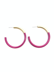 ACCESSORY JANE LIZ LG HOOPS