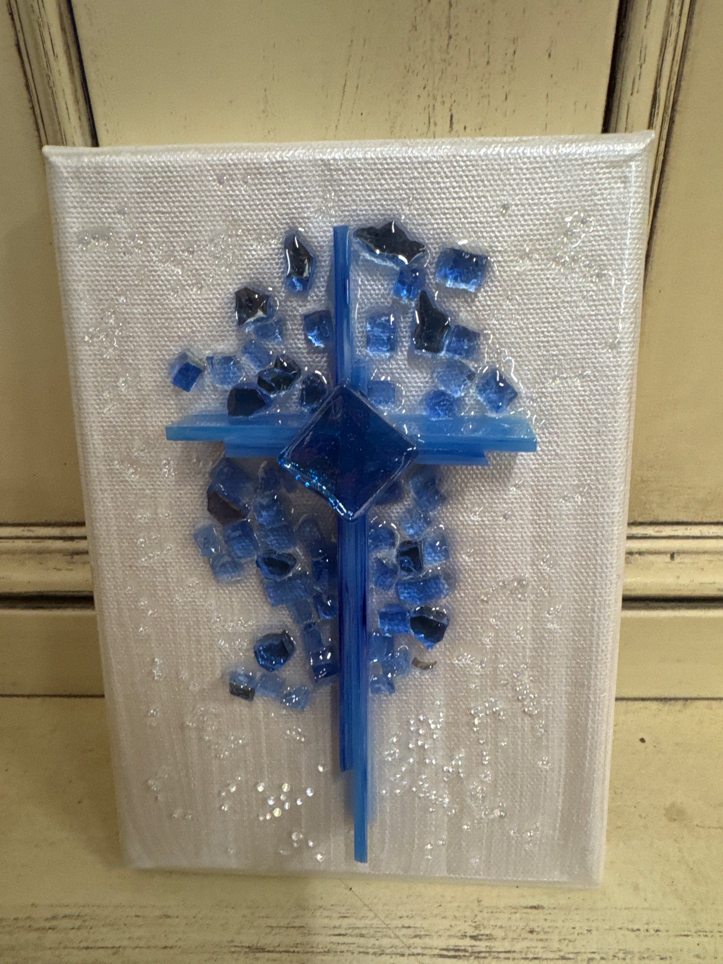 SISSYS SMALL CROSS CANVAS