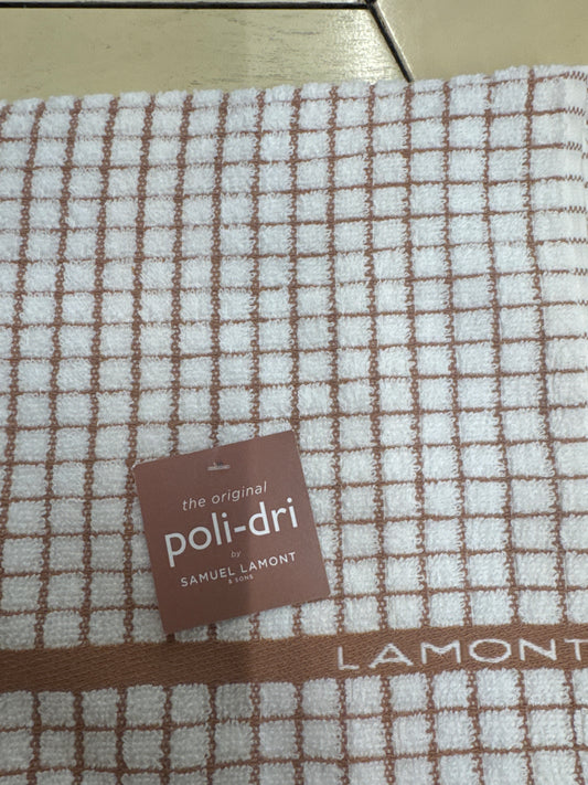 POLI DRI TEA TOWEL-BROWN