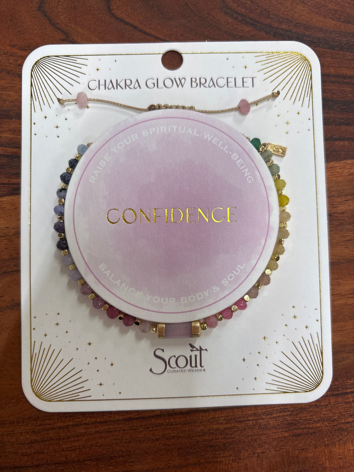 SCOUT CHAKRA GLOW BRACELET-CONFIDENCE-GOLD