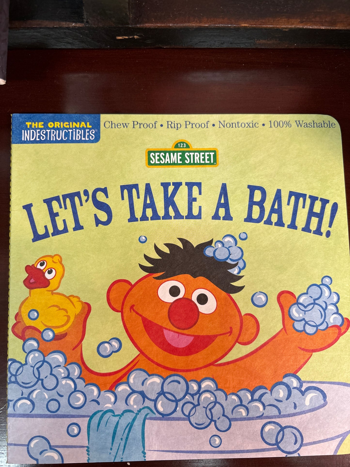 INDESTRUCTIBLES CHILDREN BOOK/LETS TAKE A BATH