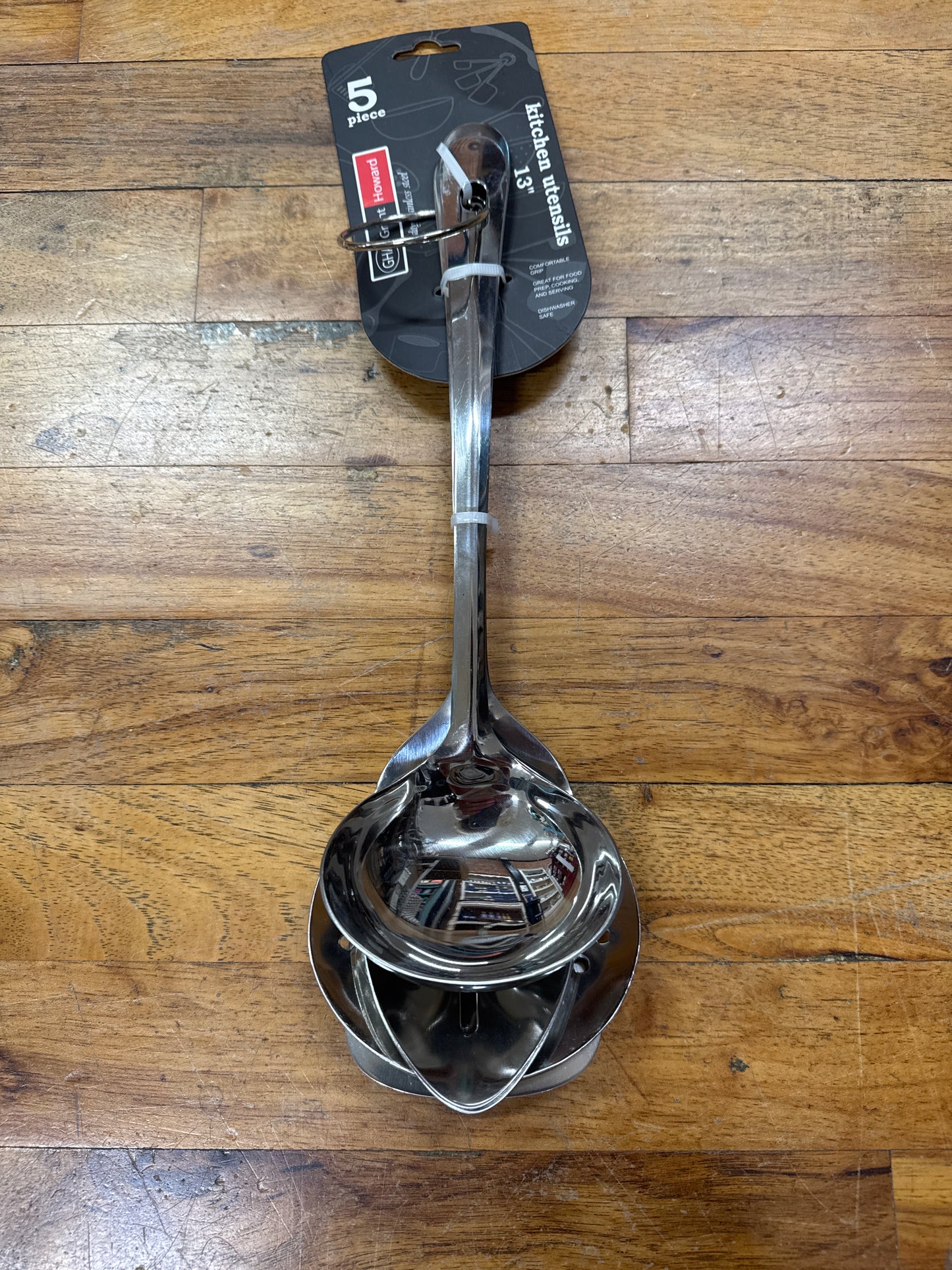 SET OF 5 UTENSILS SET- 13 IN