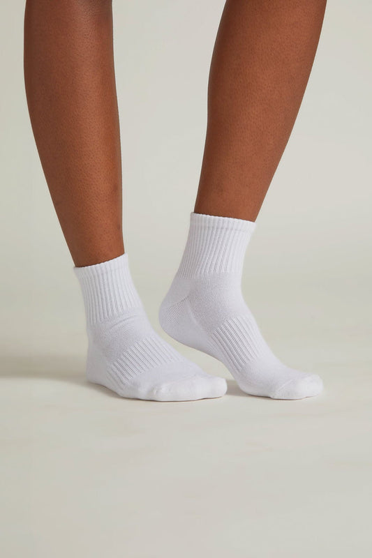 FACEPLANT 3/4 SOCKS-WHITE OS