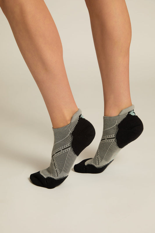 FACEPLANT WOMENS ANKLE SOCK-BLACK