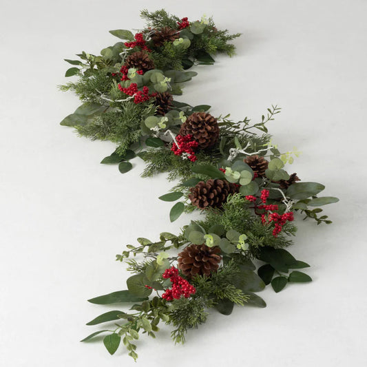 6 FT PINE BERRY GARLAND