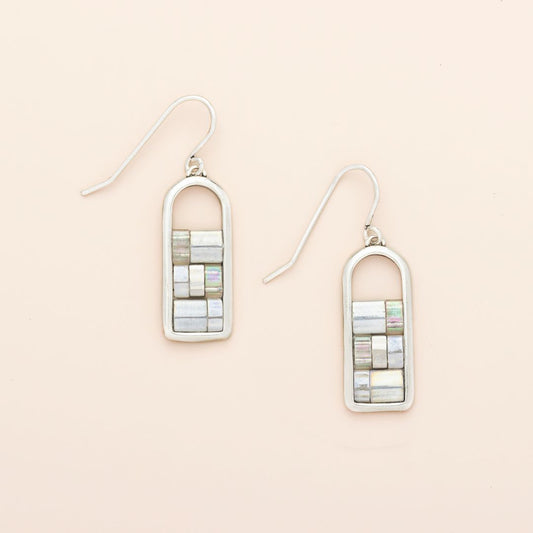 SCOUT GOOD KARMA EARRINGS/FROST/SILVER