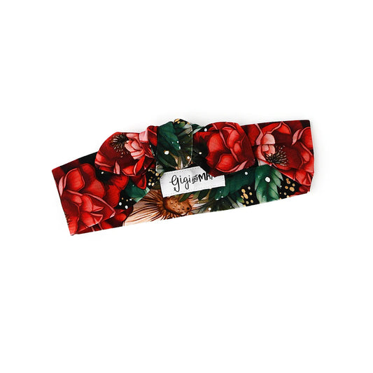 GIGI & MAX TOPKNOT HEADBAND-GLORIA FLORAL