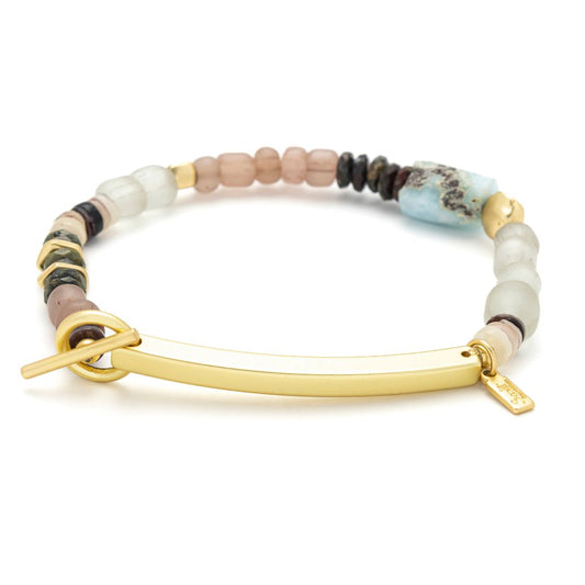 SCOUT HIDDEN MESSAGE BRACELET-BADASS-GOLD