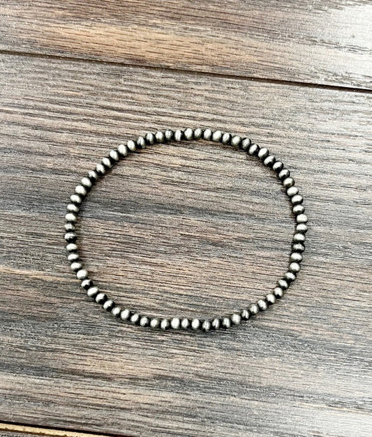 ISAC SILVER STRETCH ANKLET