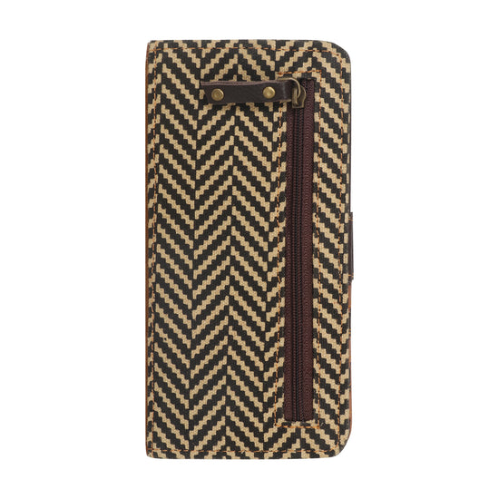 VAAN -BIFOLD WALLET-SPENCER HERRINGBONE