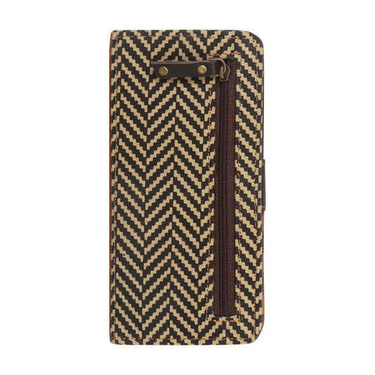VAAN -BIFOLD WALLET-SPENCER HERRINGBONE