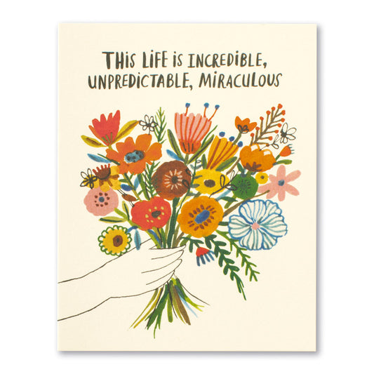 LM CARD- THIS LIFE IS INCREDIBLE