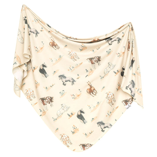 COPPER PEAR SWADDLE BLANKET-MONTANA