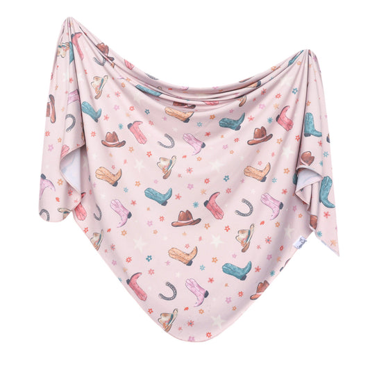 COPPER PEARL KNIT SWADDLE-CHEYENNE