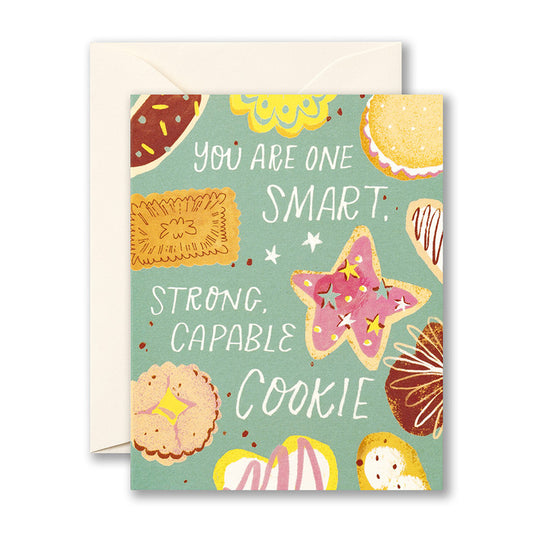 LM CARD-YOU ARE ONE SMART STRONG CAPABLE COOKIE