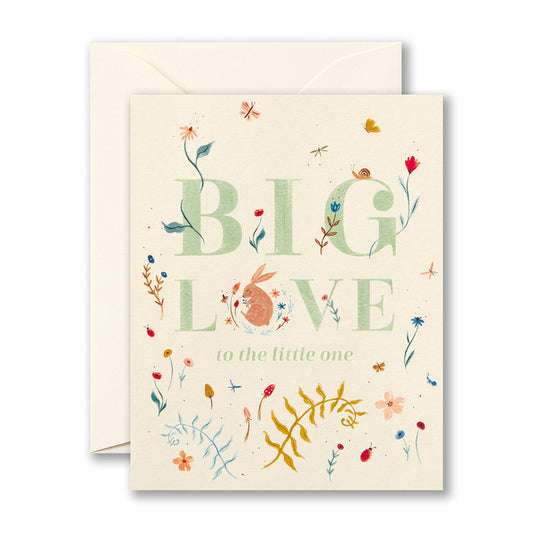 LM CARD-BIG LOVE TO THE LITTLE ONE