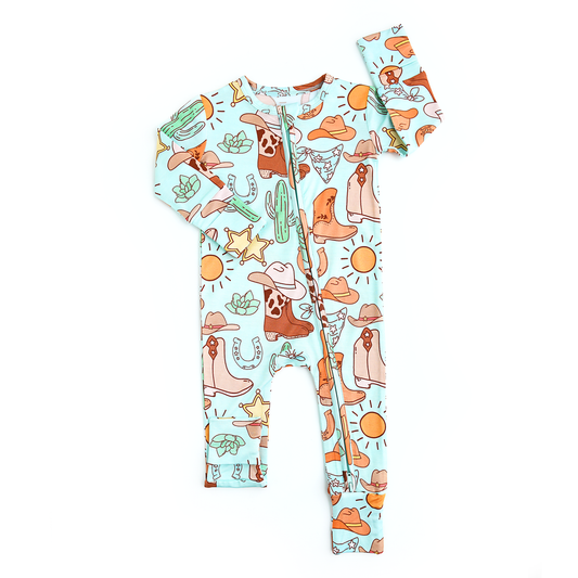 GIGI & MAX FOOTIE-LUKE BLUE