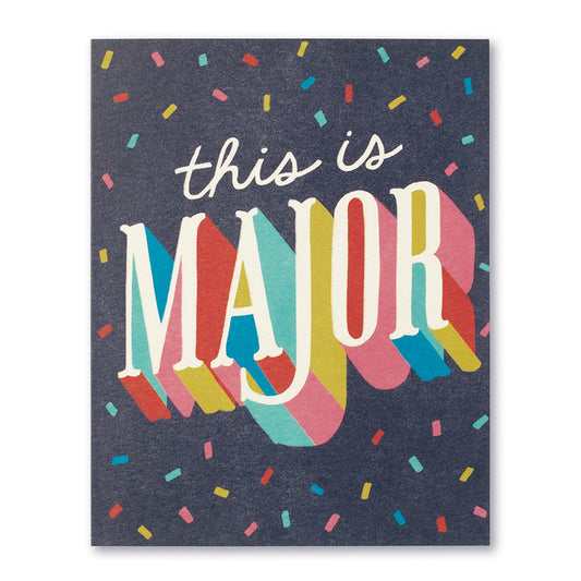 LM CARD-THIS IS MAJOR