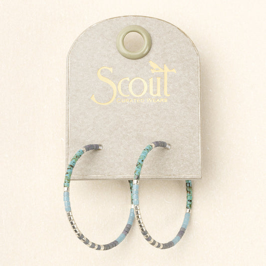 SCOUT CHROMACOLOR SM HOOP-TURQ-SILVER