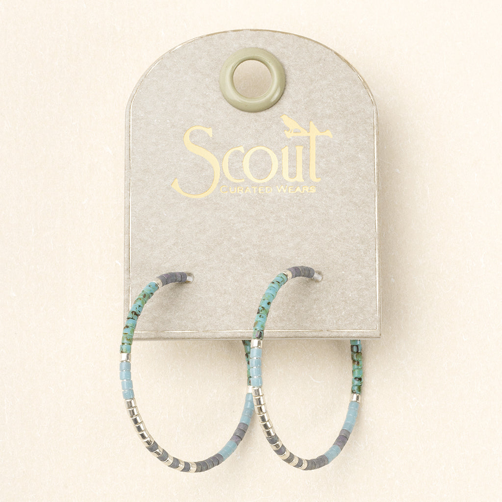 SCOUT CHROMACOLOR SM HOOP-TURQ-SILVER