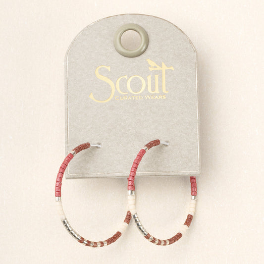 SCOUT CHROMACOLOR SM HOOP-BLUSH-SILVER