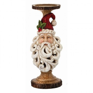 12.5 RESIN SANTA HEAD BEAD CAND/HLDR