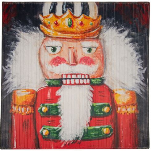 ELEGANT NUTCRACKER BAMBOO MAT