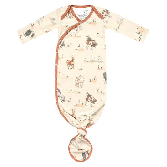 COPPER PEARL KNOTTED GOWN-MONTANA 0-4