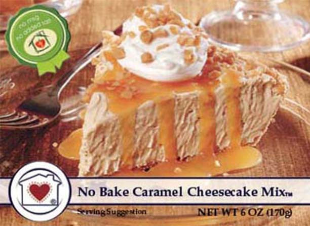 CHC NO BAKE CHEESECAKE MIX-CARAMEL