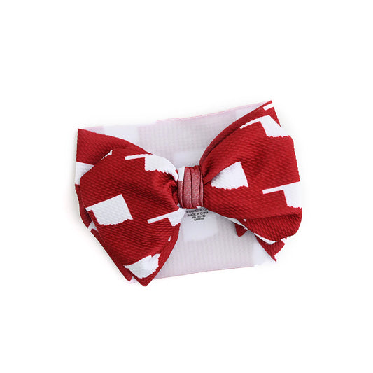 GIGI & MAX OKLA CRIMSON-HEADWRAP