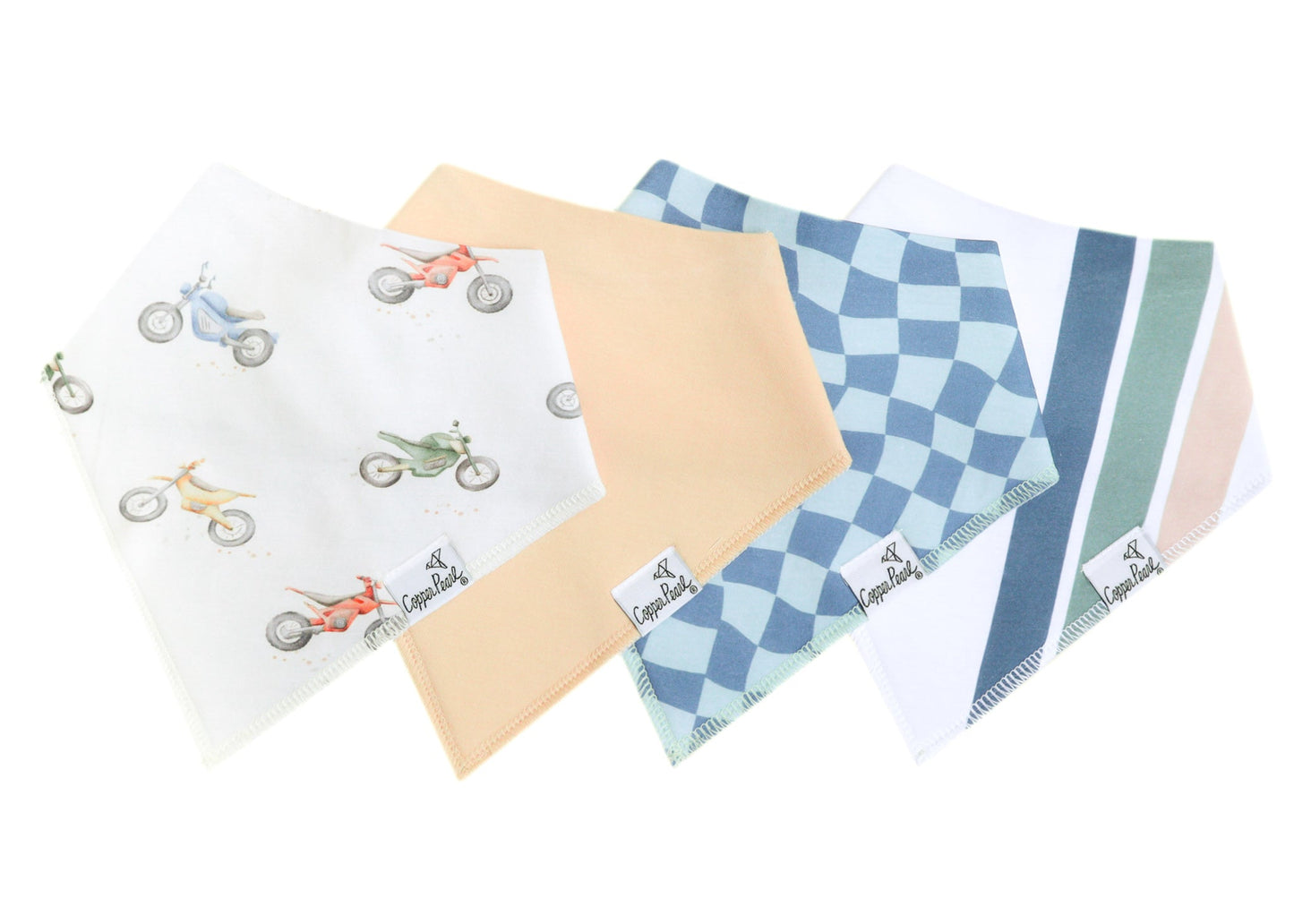 COPPER PEARL BANDANA BIB SET-RYDER