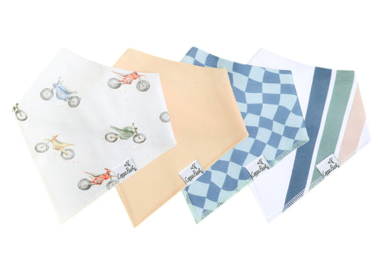 COPPER PEARL BANDANA BIB SET-RYDER