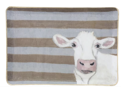SQUARE ENAMEL TRAY